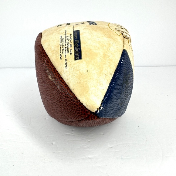 Eddie George #27 Tennessee Titans NFL Commemorative Football Wilson Collectible - Picture 5 of 8